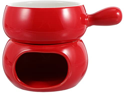 INNAL Herramientas eléctricas Juegos de Fondue Fondue de Chocolate 1 Juego de moldes de Cocina para derretir Chocolate Fondue de Chocolate Moldes de Cocina para derretir Queso de cerámic