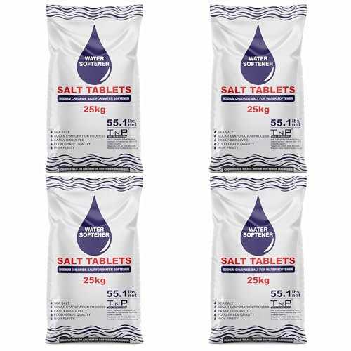 25 Kg Salt Tablets Water Softener Food Grade Compatible to All Water Softner Machines 100% Genuine British Salt Tablet 25KG Of Premium Quality Best For Laundry Kitchen Dish Washing (4)