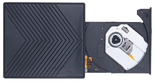 BROLEO Lecteur CD DVD externe 6 en 1 ultra fin pour PC de bureau pour ordinateur portable