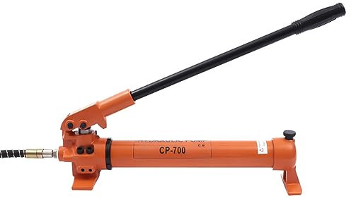 Hydraulikpumpe Hydraulische Handpumpe 800cc CP-700 Manuelle Hydraulikpumpe für Hydraulikzylinder Hydraulikwerkzeug Automatische Umschaltung Zwischen Hoch- Und Niederdruck