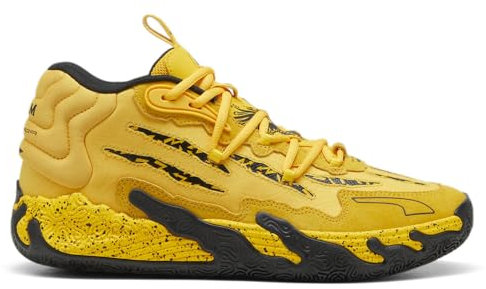 Puma Mb.03 X Pl 30984701 - Scarpe da basket da uomo, taglia 44, colore: Giallo