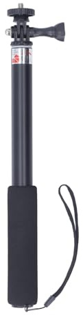 Tige de Perche à Selfie pour Pocket 3, Caméras d'action, X3 One X2, Alliage D'aluminium Léger, Extensible jusqu'à 92 Cm, Interface Universelle, pour Diverses Photographies