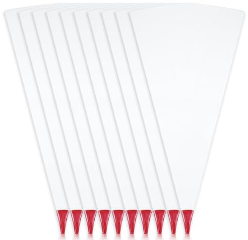 Louttary 10 piezas de mortero de mampostería para lechada de baldosas con punta moldeada, resistente a los desgarros y a las perforaciones, bolsa de cemento para tubos de vinilo resistente, azul