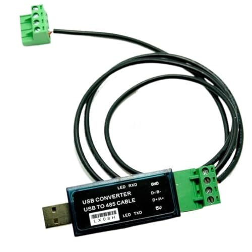BJKYTMLM Adaptador convertidor USB a RS485 RS-485 Win10 Linux, Cable Incluido(6pcs)
