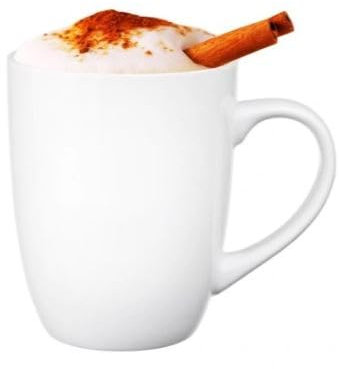 KONZEPT Set di 2 tazze da caffè 500 ml, in porcellana di alta qualità, grandi tazze da caffè, ideali per caffè, tè e cacao, perfette da dipingere