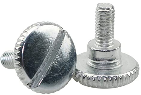 LUORNG 2pcs máquina de coser Prensatelas de pie Tornillos para pies Tornillos para pulgar a granel Tornillos para placa M3x15mm Acero inoxidable Abrazadera de aguja Set Tornillo para máquina de coser