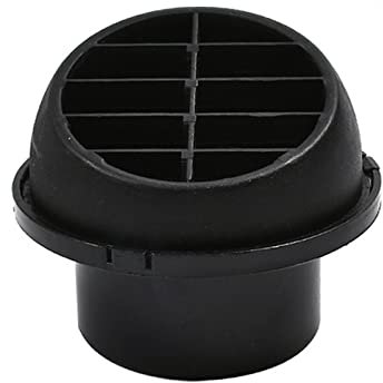 PENKOHOME 60mm Rotatable Car Heater Duct Warm Air Vent Outlet External Vent Outlet for Auto Car