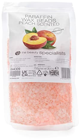 Rio Paraffin Wax Bath Beads 750g - Peach