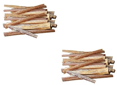 BESPORTBLE 2 Stück 1 Brandstreifen Campingfeuerholzstäbe Camping-feuerstarter Feueranzünder Für Grills Überlebensfeuer Beginnt Kaminanzünder Anzünden Feuer Fangen Holzwerkzeuge Hölzern