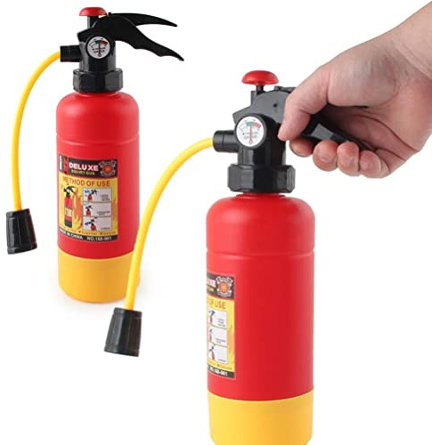Feuerlöscher, Wasserspielzeug, Realistischer Feuerwehrmann, Wasserspaß, Feuerwehrmann-Spielzeug Kinder, Sommer, Strand, Outdoor, Wasserkampfspiel (1)