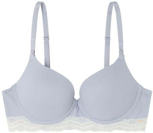 Women'secret Sujetador Push up, Azul Marítimo, 90C