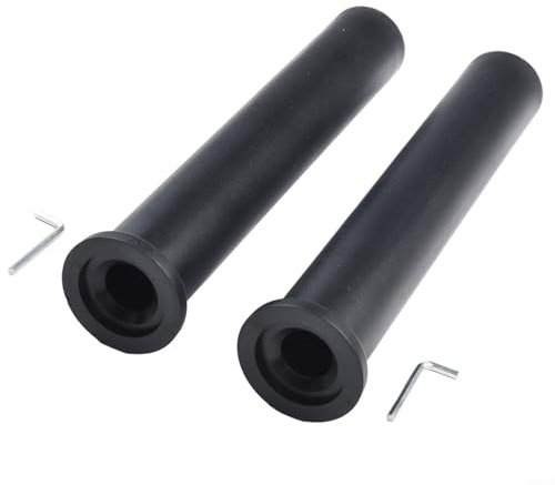 Entgoinggo 2 manicotti adattatori per bilanciere, per bilanciere, convertono bilancieri da 3,5 a 5,1 cm, per casa, palestra, attrezzature per il fitness (30 cm)