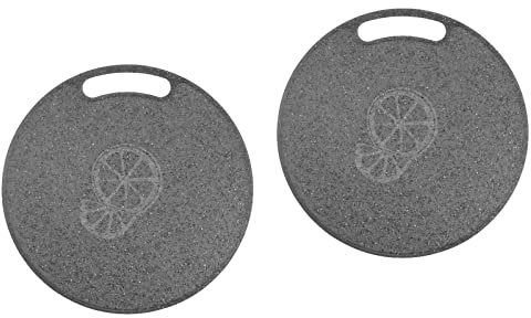 Planche à découper en granit de qualité supérieure - Durable - Planche à découper pour viande, fruits et légumes - Design antidérapant pour une préparation sûre des repas