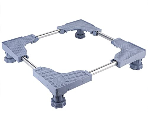 EBTOOLS Support de Base du Support de Sol de la Machine à Laver Gris pour Réfrigérateur avec stabilité