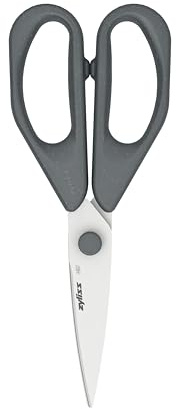 Zyliss Household Scissors Basic – Multi-Purpose Stainless Steel Scissors with Eco-Friendly Wheat Straw Handle, Lightweight Design for Everyday Use, Dishwasher Safe, 5-Year Guarantee 7.9