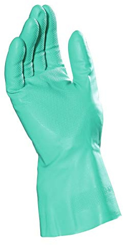 Mapa Professional Ultra de nitrilo 485 – Lote de 12 Gr 8 – Guantes de protección, Verde (2 unidades)