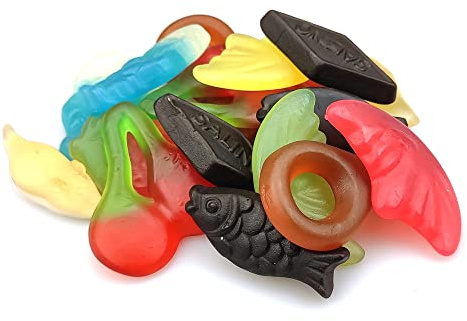 HARIBO Kinder Mix 1 Kg | Fruchtgummi | Schaumzucker | Lakritz