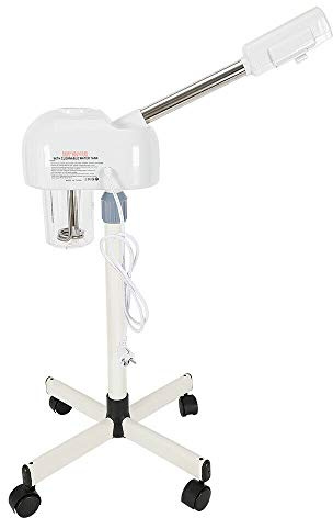 Gesichtsdampfer, Höheneinstellbar Facial Steamer Gesichtssauna Verdampfer Ozon Dampfgerät Kosmetikstudio für Salon und Zuhause,Feuchtigkeitsspend und Hautpflege