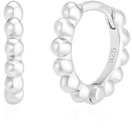 Brandlinger ® Ohrringe Silber 925. Creolen gold klein. Schmuck Damen vergoldet mit 18 Karat (Silber und Gold) für Frauen und Mädchen. Durchmesser der Creolen 12mm.