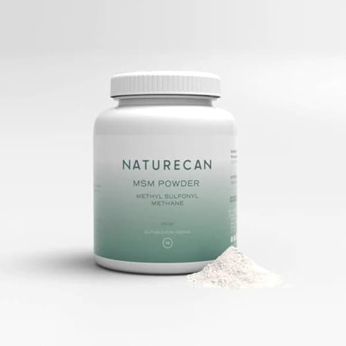 NATURECAN MSM Pulver – 1000g - 99,9 % reines Methylsulfonylmethan – hochrein, vegan & ohne Zusätze – Premium Schwefelverbindung für Gelenke, Haut & Haare