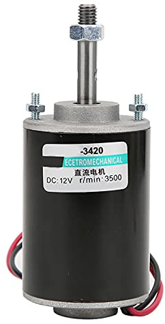 Moteur à Courant Continu brossé Moteur Générateur Bricolage Haute Vitesse CW CCW Moteur électrique Aimant Permanent Moteur à Courant Continu Moteur électrique à Balais (24V7000