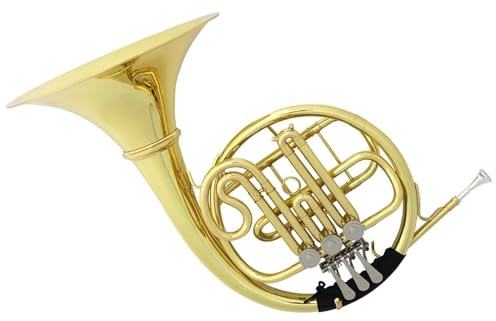 Professionelle Waldhorn Professionelles Flaches 3-Tasten-Waldhorn B-Dur-3-Tasten-Split-Waldhorn-Blasinstrument