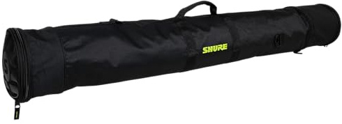 Shure by Gator Padded Microphone Stand Bag That Holds 3 Stands, 5 Mics, & Cables, Black (SH-STANDBAG)