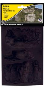 Woodland Scenics C1234 Moule à rocher différents roches aléatoires Rock Diorama Paysage Plâtre Trace Z N TT H0 G