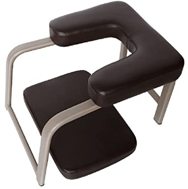 QYEZSOTL Banc d'inversion Chaise de Yoga à Domicile Banc de Pratique du Poirier Stable et Durable Pratique du Poirier (Couleur : Marron, Taille : 55 * 40 * 30cm)