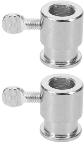 Mikinona Grillspieß Ersatzteile 2 Stück Metall Drehspieß Zubehör Grillstangenschraube Präzise Verarbeitung Stabile Fixierung Für Outdoor Grill Und Rotisserie