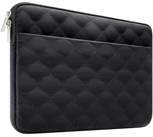 RAINYEAR 15,6 pollice Cassa del computer portatile compatibile con la maggior parte 15.6 pollice Chromebook Notebook Ultrabook 16 pollice Ultra sottile telaio del computer portatile, Nero