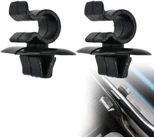 Tokaneit Clip di Supporto del Cofano Motore in Plastica 2 Pezzi Clip per Staffa Dell'asta del Cofano del Motore Dell'automobile,per Ax 1986-1998,C2 2003-2009,C3 2002-2010,C4 2004-2010,C5 2007-2017