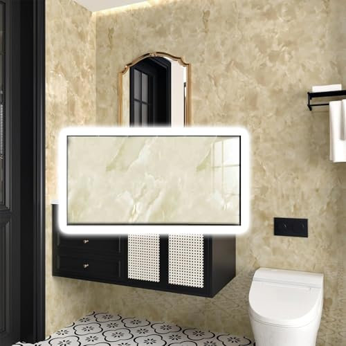 Ceiling Tiles Panels coving Bathroom Ceiling Covering, 3mm Conservatory Cladding Shower Wet Wall Panels PVC Ceiling, Decorative Stick On Sheets - Stain-Resistant & Cut & Washable(12 Pack)