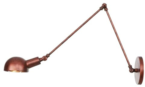 GUODDM Lámpara De Pared Extensible De Brazo Largo Retro Vintage, Aplique Industrial De Metal E27, para Pasillo, Sala De Estar, Estudio, Bar, Decoración.(F)