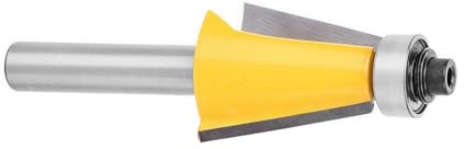 Kantenfräse 15 Grad Falzfräser 8mm Aus Robustem Gehärtetem Stahl Mit Rückschlagdesign Für Präzise Und Sichere Bearbeitung Ideal Für Professionelle Holzarbeiten Werkstattbedarf