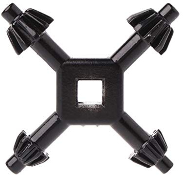 Portabrocas inalámbrico 4 en 1 de ajuste universal para llave de 1/10.2 cm, 3/20.3 cm, 1/5.1 cm