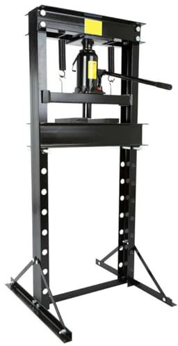 20 Ton Shop Press Floor H-Frame Press Plates Hydraulic Equipment Jack Stand, SP20