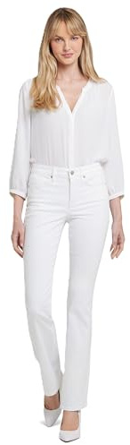 NYDJ Damen Barbara Bootcut Jeans, Color Blanco, 42 para Mujer