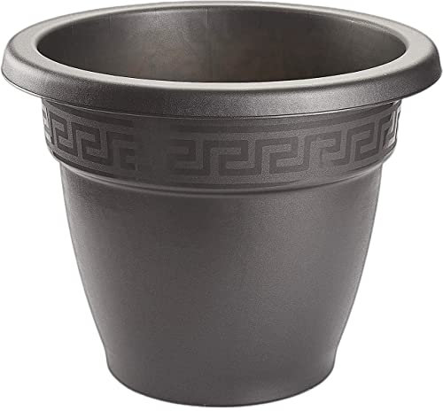 PLASTIC FORTE, Maceta, ANTRACITA, Grande