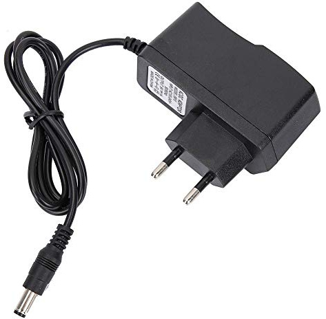 Drfeify Musikinstrument Netzteil, 9V AC/DC Universal Netzteil Zubehör für alle E-Keyboard Digital Bose(EU Stecker)