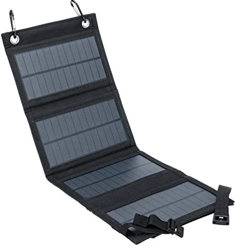 Homoyoyo Faltbares Usb Solarpanel Ladegerät Für Außenbereich Solarladepanel Mit Hoher Leistung Sicher Und Langlebig Praktisch Für Notladungen