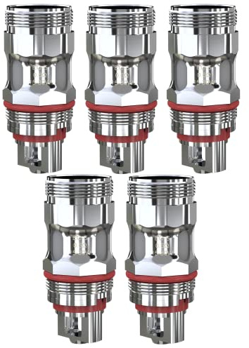 Eleaf EC-S Mesh Coil, accessorio per sigaretta elettronica, 0,6 Ohm SS316, confezione da 5, senza nicotina, no E-Liquid