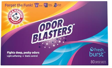 Arm & Hammer Odor Blaster Sheets Fresh Burst 80ct