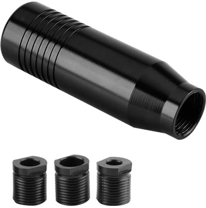 Helweet Pomello Cambio, Pomello Leva Cambio, Gear Knob, Gear Shift Knob, Pomello Leva del Cambio, Manopola del Cambio Universale, Con 3 Adattatori, Per Maggior dei Veicoli Automobilistici
