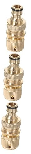 POPETPOP 3pcs Quick Connect Fitting Hose Connector Garden Hose Fitting Male to Male