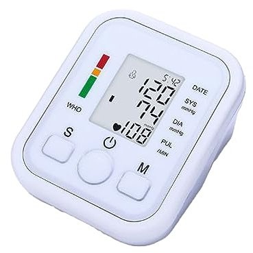 lvifloae Tensiomètre électronique portable Tensiomètre électronique rechargeable Rétro-éclairé Tensiomètre Tensiomètre Édition anglaise Voix espagnole (Une voix)