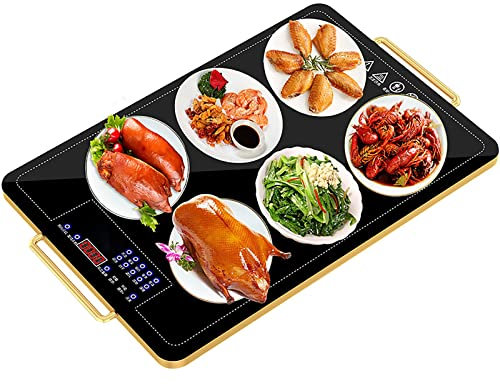 Riscaldatore Vassoio Elettrico Scaldavivande elettrico per buffet, scaldavivande elettrico, piastra scaldavivande elettrica, vassoio riscaldante elettrico, cibo caldo per buffet, cene in cas