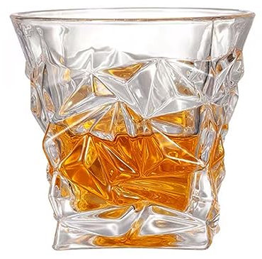 Set di bicchieri da vino Bellissimi bicchieri da vino moderni Bicchieri da birra in vetro addensato Bicchieri da cocktail Bicchiere da vino senza stelo for bar Personalizza(265ml/9oz)