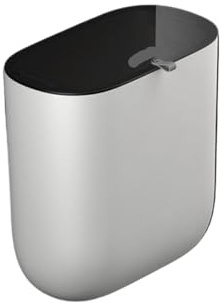 WSQHAO MüLleimer Wandmontage An der Wand montierter Mülleimer mit Mülleimer for Küche und Bad, Hausmüll-Reinigungswerkzeuge, Papierkorb(Black)