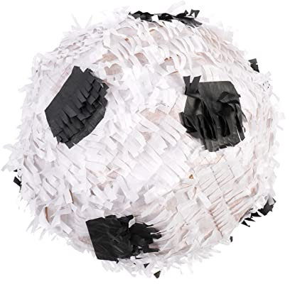ERINGOGO Fußball Piñata Bunte Geburtstagsdeko Zum Befüllen Mit Süßigkeiten Kreatives Spielzeug Für Kinderfeste Und Partys Fußball-dekoration Für Geburtstagsfeiern Und
